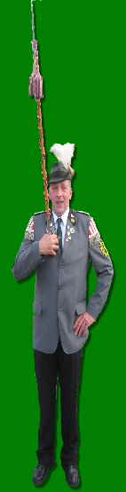 Tambourmajor Heiner Gralfs