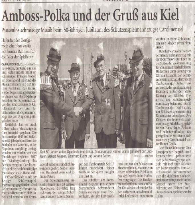 Zeitungsbericht 50 Jahre Jubilum Bild 2