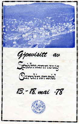 Festschrift Spielmannszug in Norwegen